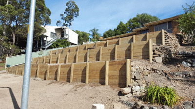 Wall - Landscaping in Cameron Park, NSW